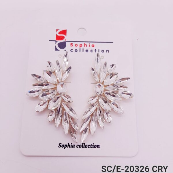 Aro de Piedras / E20326 - DORADO/CRISTAL