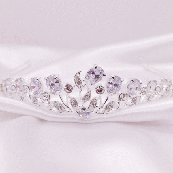 Tiara de Strass Tulipanes / T-037 - Imagen 2