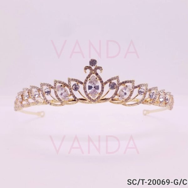 Tiara de Strass Peque?a / T-069