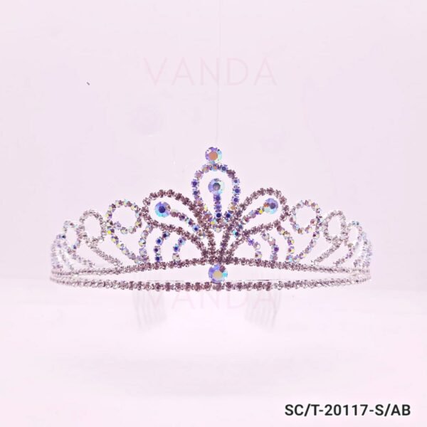 Tiara Clasica de Strass / T-117