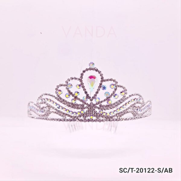 Tiara Clasica de Strass / T-122