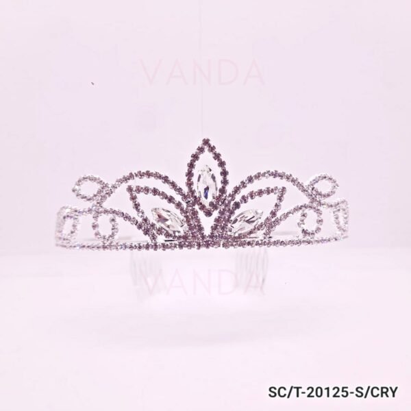 Tiara Clasica de Strass / T-125