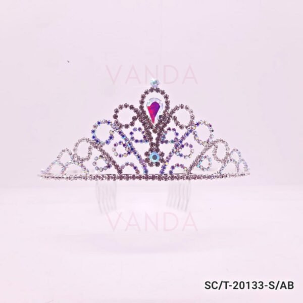 Tiara Clasica de Strass / T-133