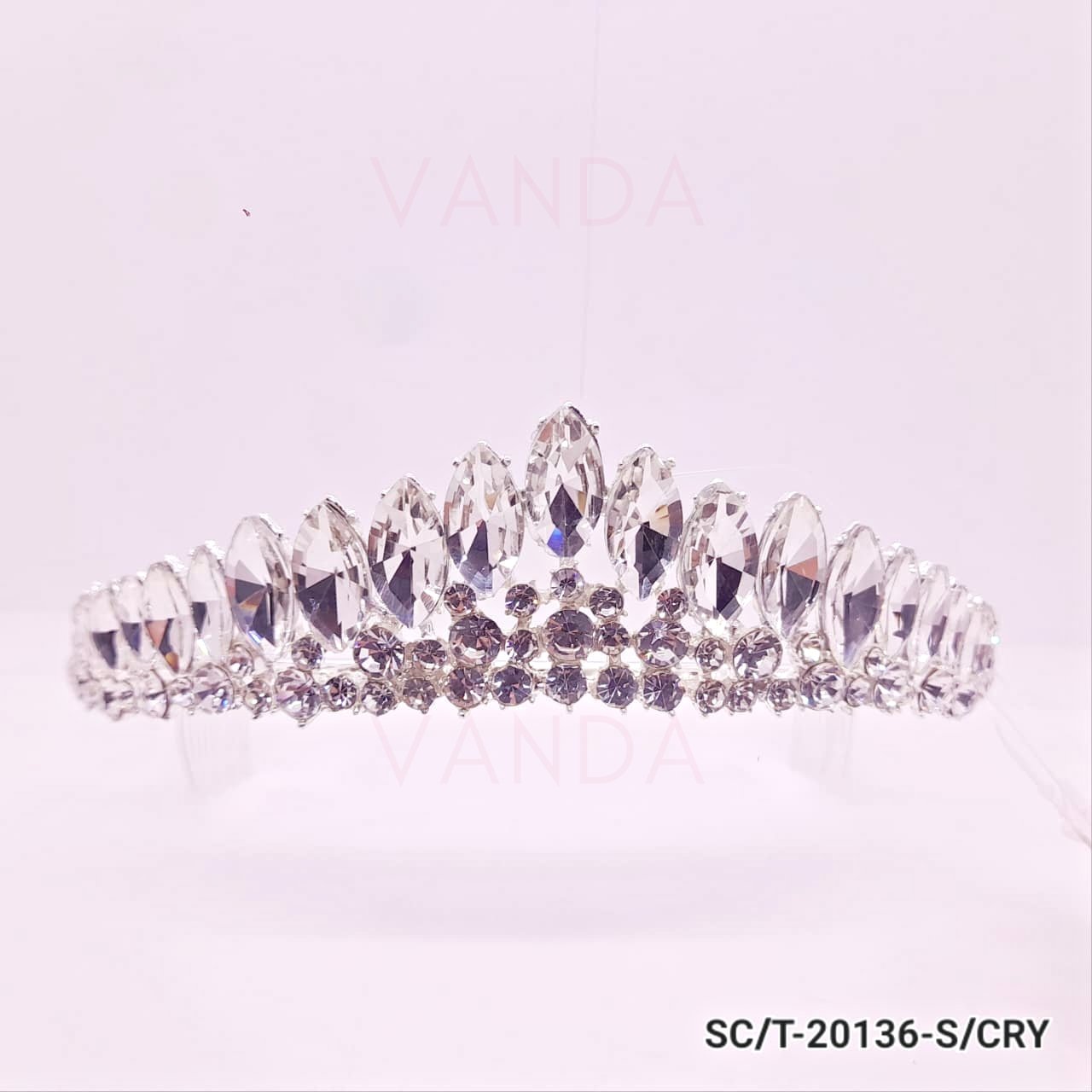 Tiara de Strass / T-136 (T-1355)