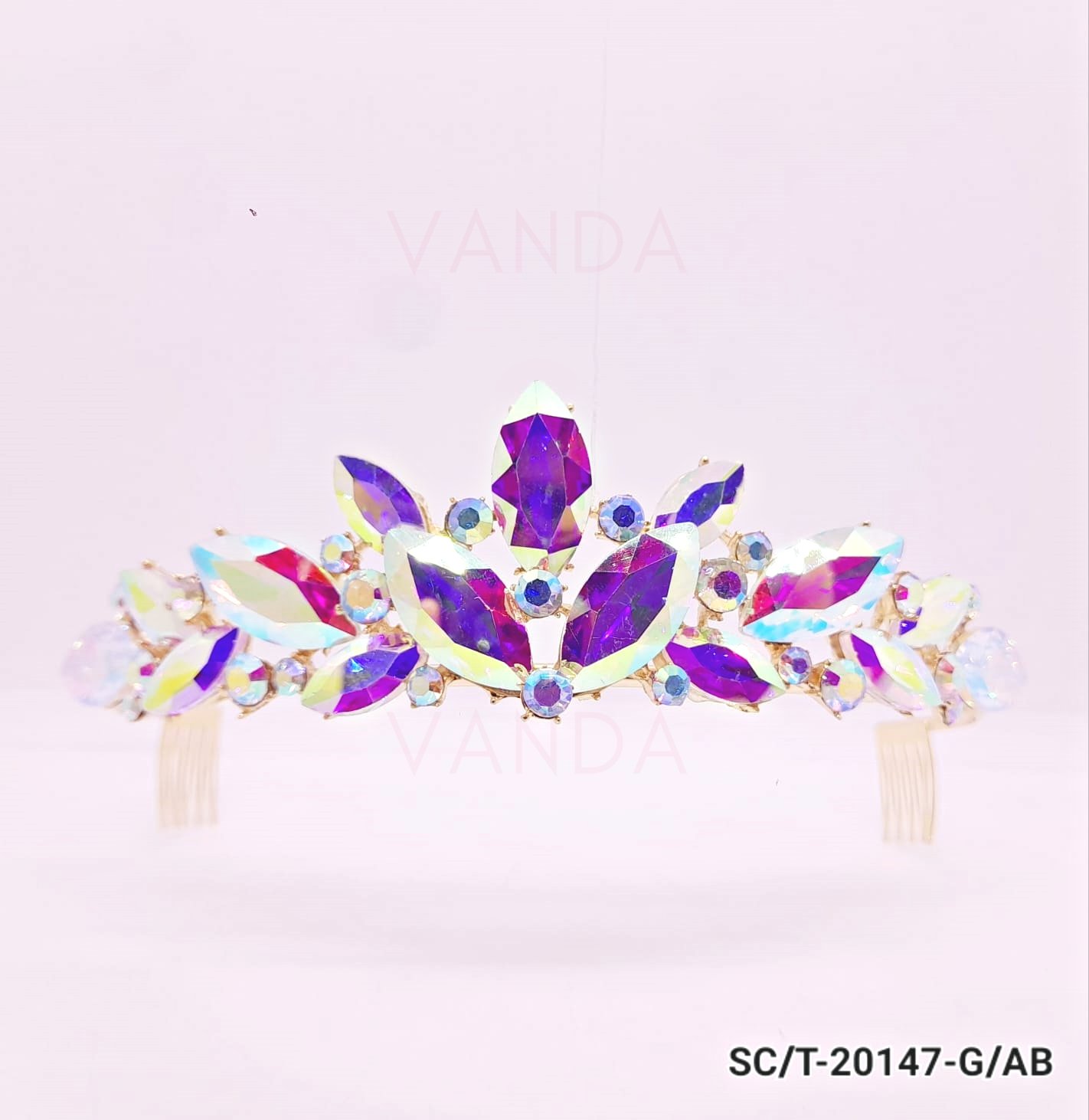 Tiara de Strass / T-147 - Imagen 2