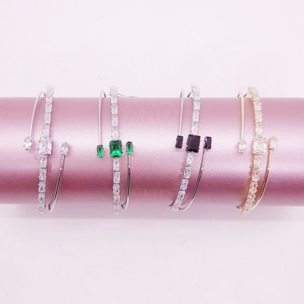 Pulsera tipo Esclava con Strass / B-20101