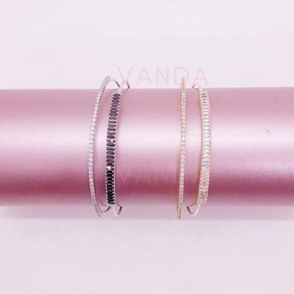 Pulsera tipo Esclava con Strass / B-20103