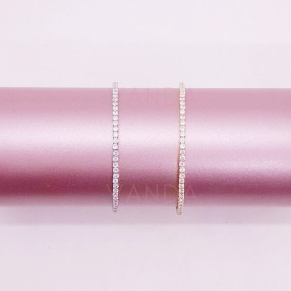 Pulsera Ajustable de Strass / B-20112