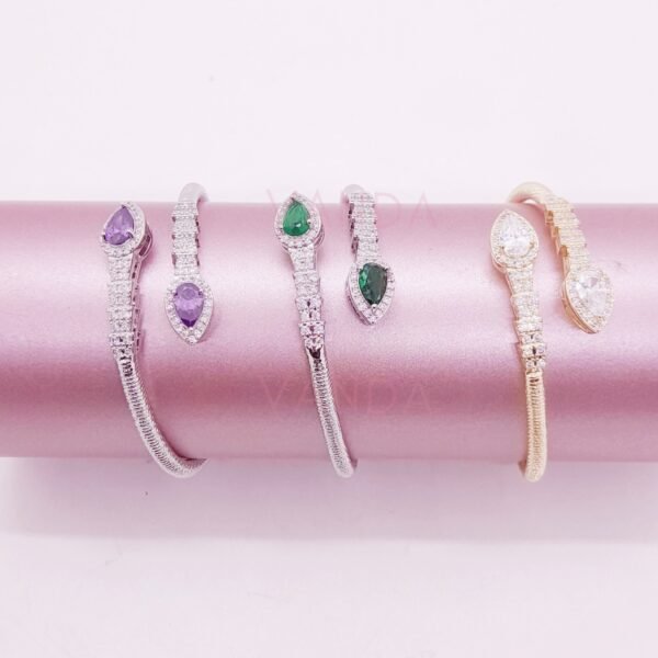Pulsera Ajustable de Strass / B-20115