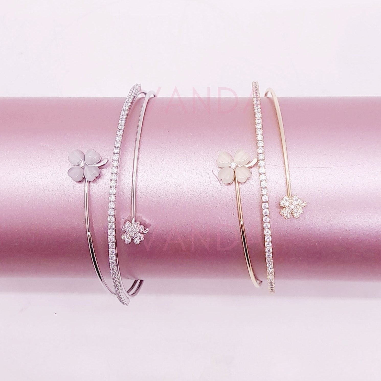 Pulsera Ajustable de Strass / B-20128