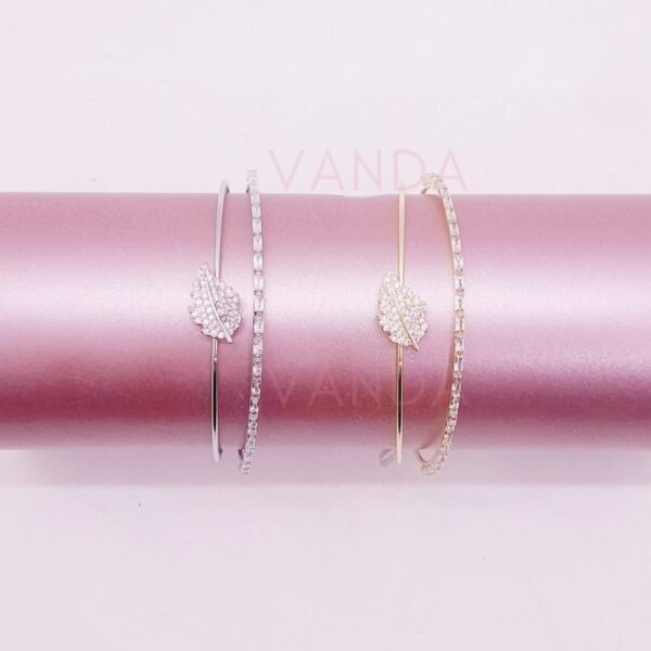 Pulsera Ajustable de Strass / B-20130
