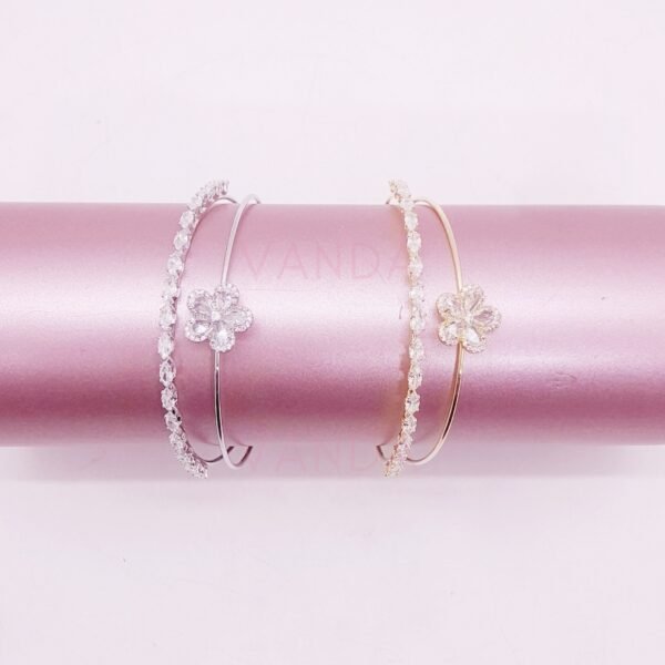 Pulsera Ajustable de Strass / B-20133