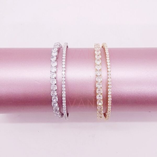 Pulsera Ajustable de Strass / B-20135