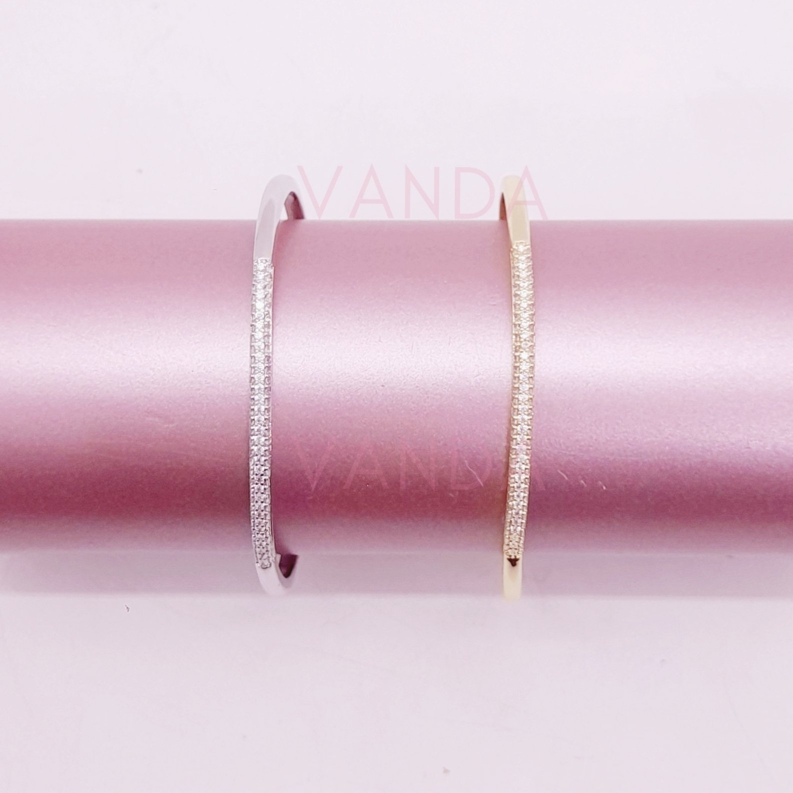 Pulsera Ajustable de Strass / B-20147