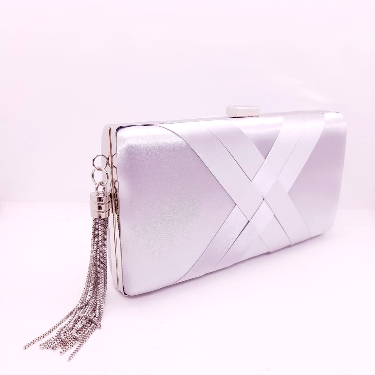 Sobre de Fiesta tipo Clutch de tela / EB-01 - Imagen 5