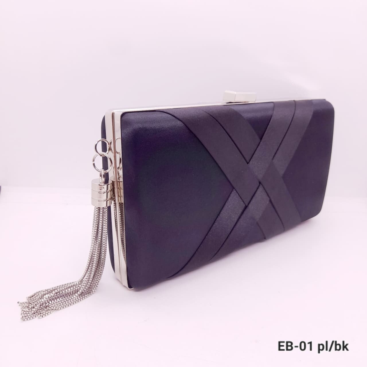 Sobre de Fiesta tipo Clutch de tela / EB-01 - Imagen 7
