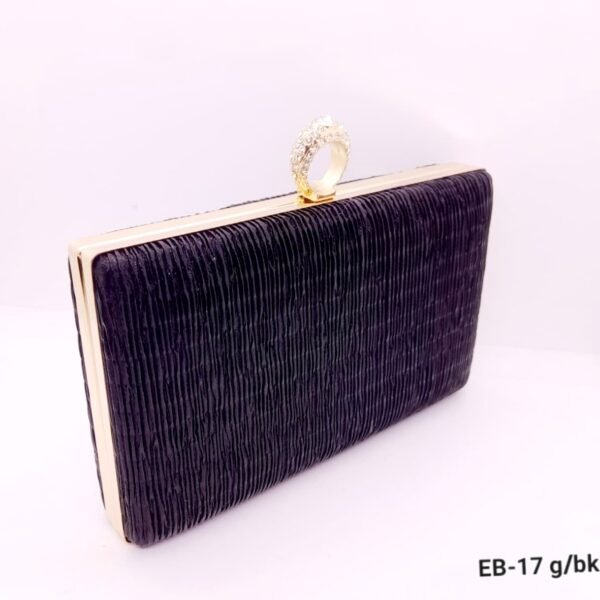 Sobre de Fiesta tipo Clutch con Anillo strass / EB-17 - Imagen 10