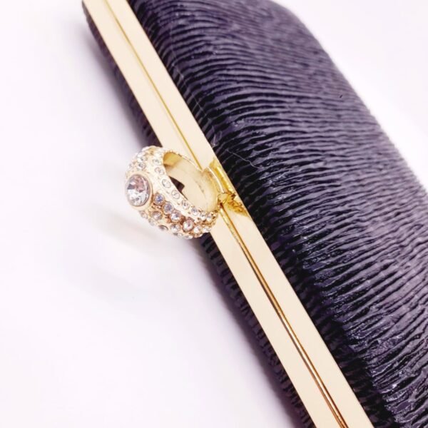 Sobre de Fiesta tipo Clutch con Anillo strass / EB-17 - Imagen 2