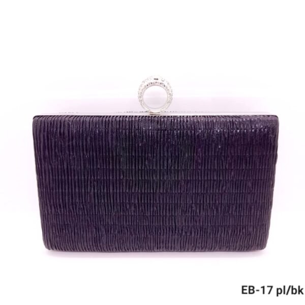 Sobre de Fiesta tipo Clutch con Anillo strass / EB-17 - Imagen 8