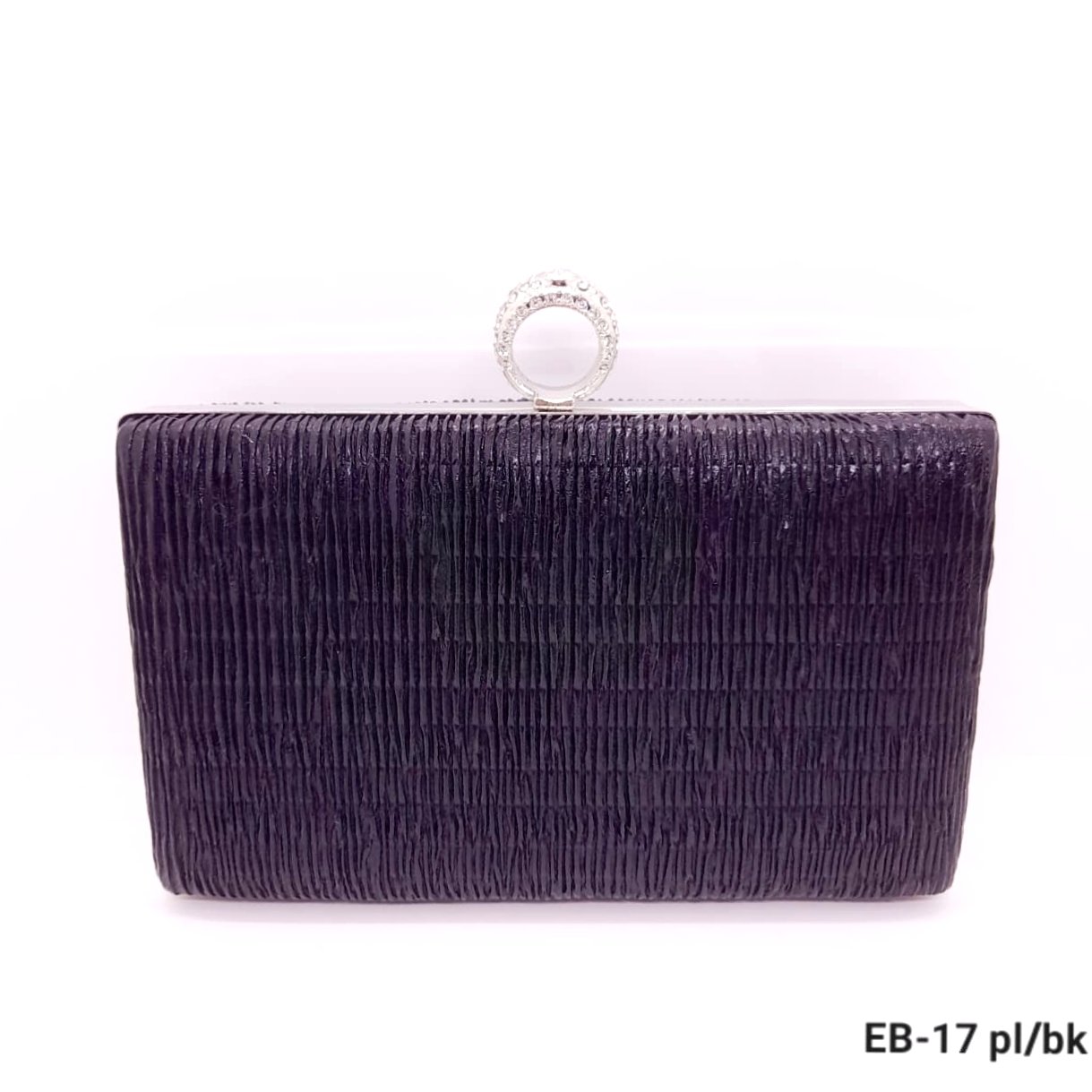 Sobre de Fiesta tipo Clutch con Anillo strass / EB-17 - Imagen 8