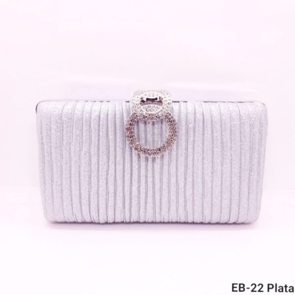 Sobre de Fiesta tipo Clutch con detalles Strass / EB-22 - Imagen 2