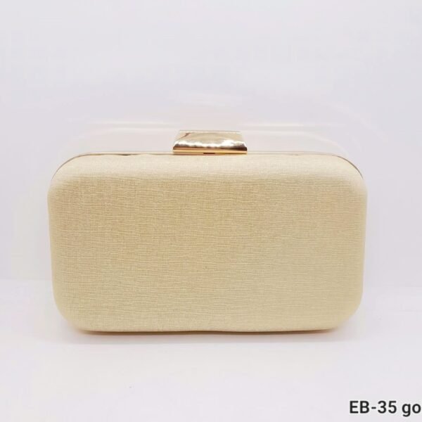 Clutch de Fiesta Clasico Tela Reflectante / EB-35 - Imagen 3