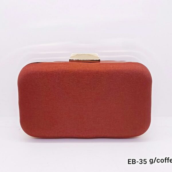 Clutch de Fiesta Clasico Tela Reflectante / EB-35 - Imagen 4