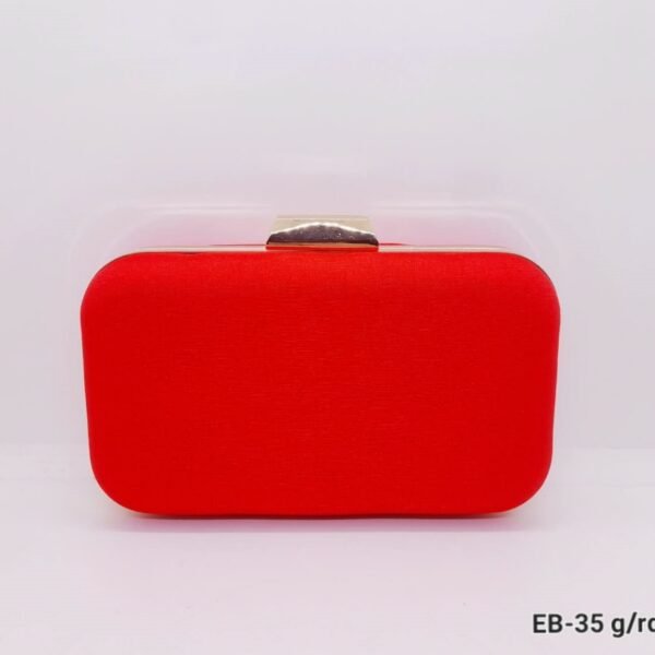 Clutch de Fiesta Clasico Tela Reflectante / EB-35 - Imagen 7