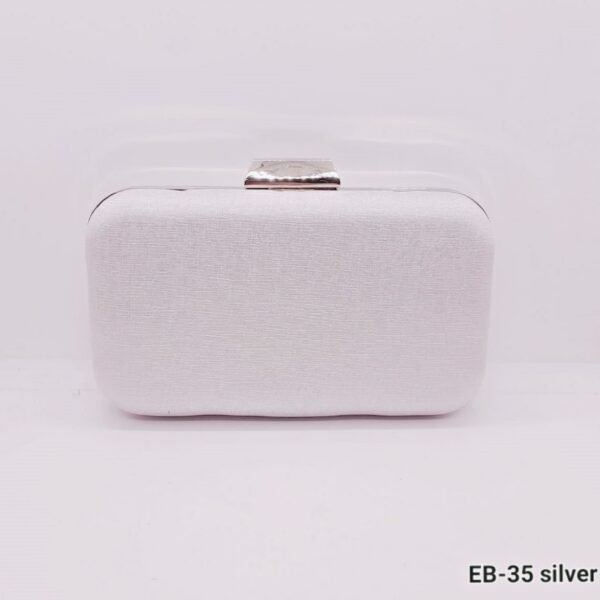 Clutch de Fiesta Clasico Tela Reflectante / EB-35 - Imagen 8