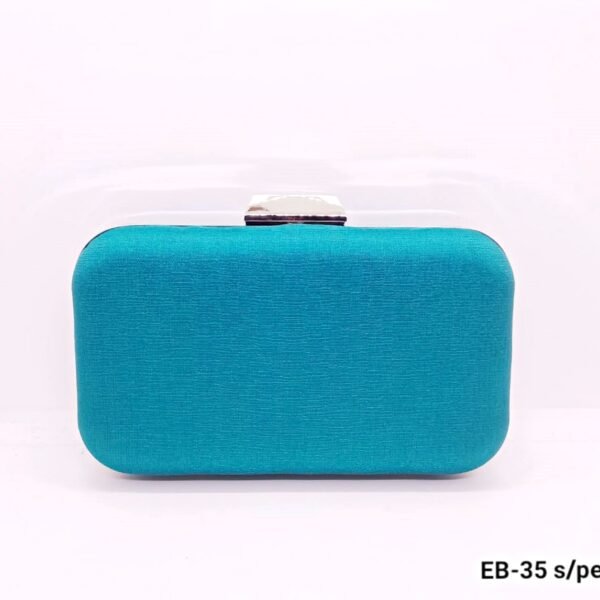 Clutch de Fiesta Clasico Tela Reflectante / EB-35 - Imagen 9